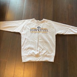 Champion iowa hawkeyes crewneck